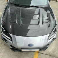 Kit Carrosserie Carbone Toyota GT86 Subaru BRZ 2012-2019 - installé sur véhicule - Becquet Voiture