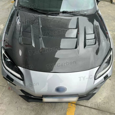 Kit Carrosserie Carbone Toyota GT86 Subaru BRZ 2012-2019 - installé sur véhicule - Becquet Voiture