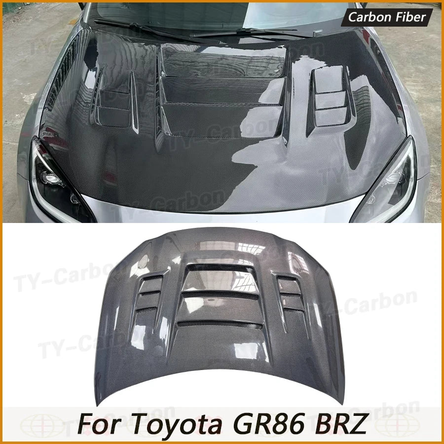 Kit Carrosserie Carbone Toyota GT86 Subaru BRZ 2012-2019 - vue de face - Becquet Voiture