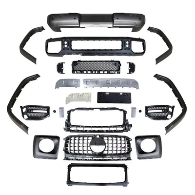 Kit Carrosserie Mercedes Classe G W464 Conversion G63 AMG - vue de face - Becquet Voiture