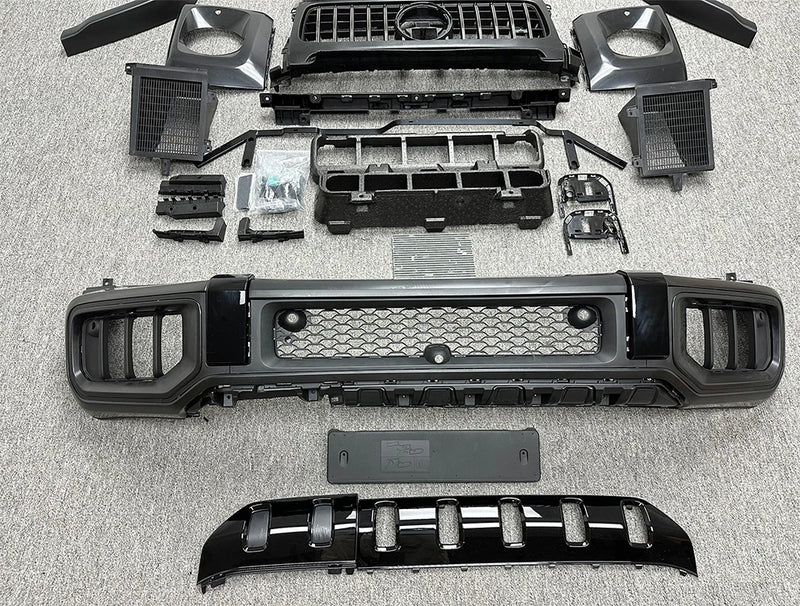 Kit Carrosserie Mercedes Classe G W464 vers W465 - packshot studio - Becquet Voiture