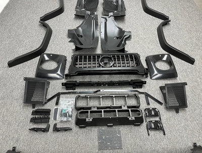 Kit Carrosserie Mercedes Classe G W464 vers W465 - vue arrière - Becquet Voiture