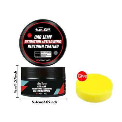 Kit de Restauration et Polissage de Phares Anti-Oxydation - détail du montage - Becquet Voiture