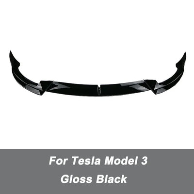 Kit Diffuseur Pare-Chocs Avant Tesla Model 3 Y 2017-2023 - détail du montage - Becquet Voiture