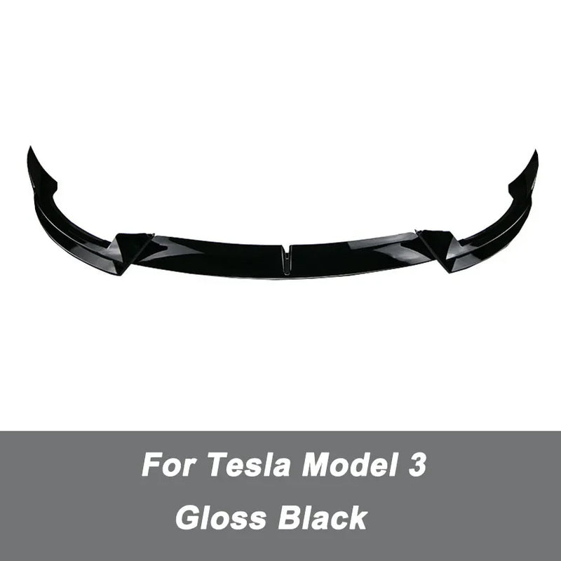 Diffusor-Set für vordere Stoßstange Tesla Model 3 Y 2017-2023 - Montagedetail - Becquet Voiture