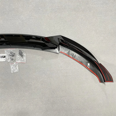 Kit Diffuseur Pare-Chocs Avant Tesla Model 3 Y 2017-2023 - vue de trois-quarts - Becquet Voiture