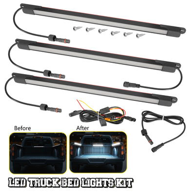 Kit Eclairage LED Etanche Benne Camion Universel - vue de face - Becquet Voiture