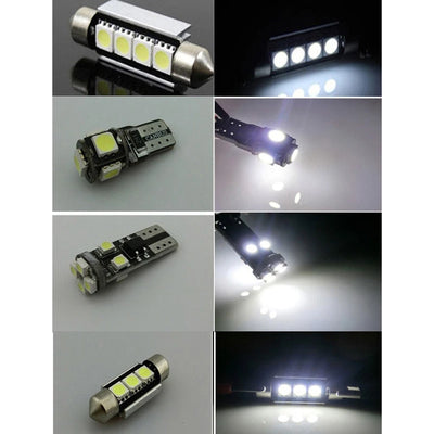 Kit Éclairage LED Intérieur Mercedes Classe E W211 - vue de profil - Becquet Voiture
