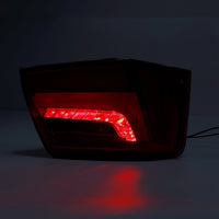 Exterior LED Taillight Kit Audi A6 C7 2012-2015 - top view - Becquet Voiture
