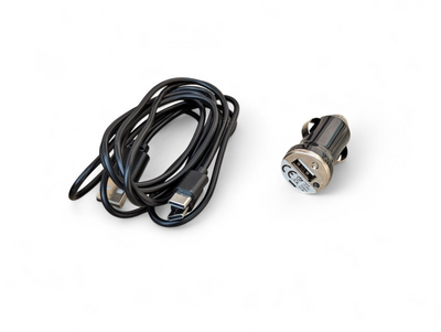 Kit feux remorque LED magnétiques sans fil rechargeable USB - packshot studio - Becquet Voiture