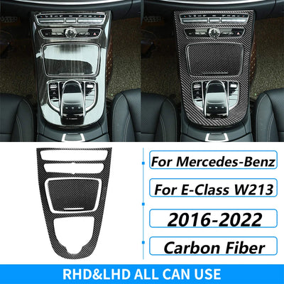 Kit Fibre Carbone Intérieur Mercedes Classe E W213 - détail du montage 2 - Becquet Voiture