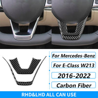 Kit Fibre Carbone Intérieur Mercedes Classe E W213 - détail du montage 3 - Becquet Voiture