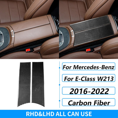 Kit Fibre Carbone Intérieur Mercedes Classe E W213 - détail du montage 5 - Becquet Voiture
