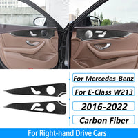 Kit Fibre Carbone Intérieur Mercedes Classe E W213 - détail du montage 6 - Becquet Voiture