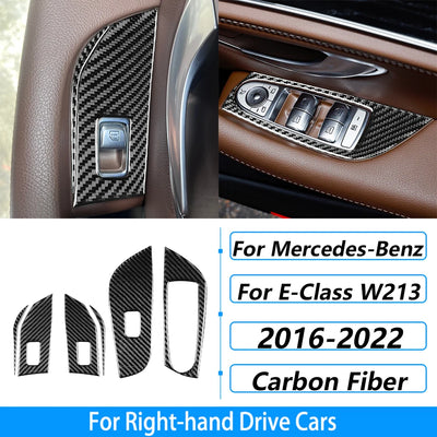 Kit Fibre Carbone Intérieur Mercedes Classe E W213 - détail du montage - Becquet Voiture