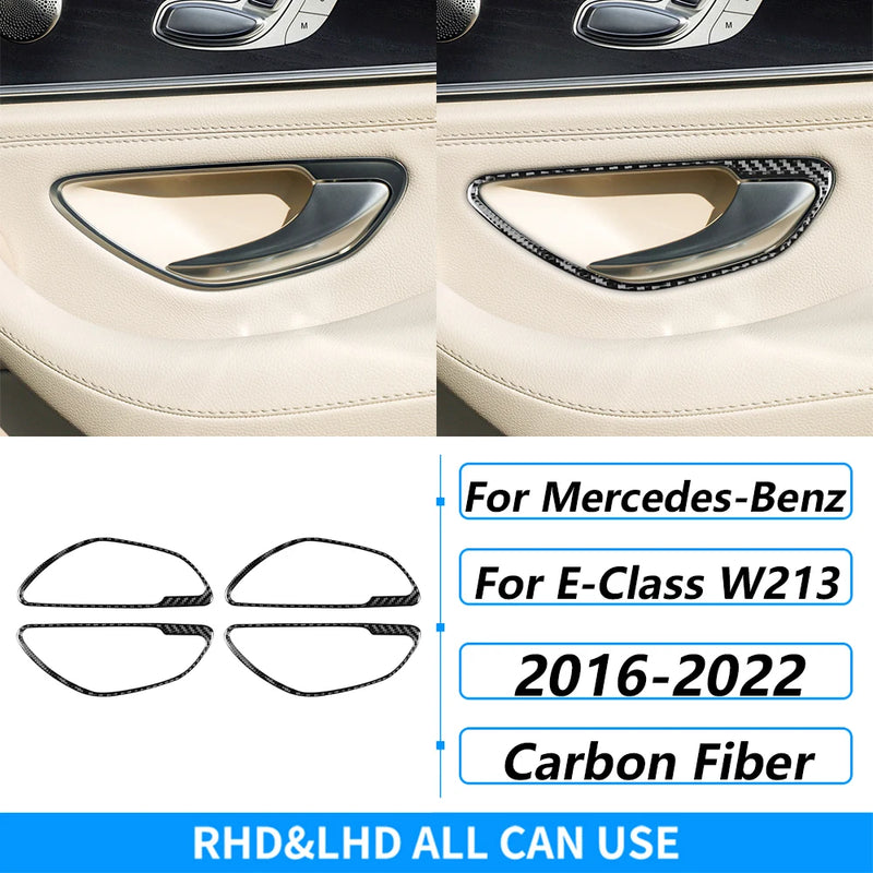 Kit Fibre Carbone Intérieur Mercedes Classe E W213 - en situation 2 - Becquet Voiture