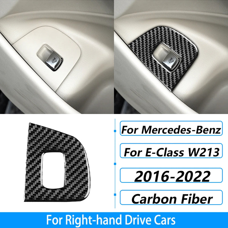 Kit Fibre Carbone Intérieur Mercedes Classe E W213 - installé sur véhicule 2 - Becquet Voiture