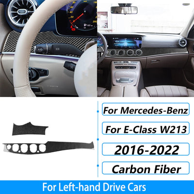 Kit Fibre Carbone Intérieur Mercedes Classe E W213 - installé sur véhicule 3 - Becquet Voiture