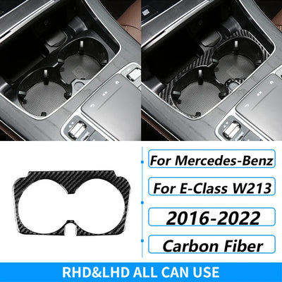 Kit Fibre Carbone Intérieur Mercedes Classe E W213 - installé sur véhicule 5 - Becquet Voiture