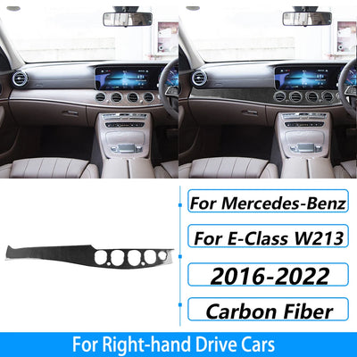 Kit Fibre Carbone Intérieur Mercedes Classe E W213 - packshot studio 2 - Becquet Voiture