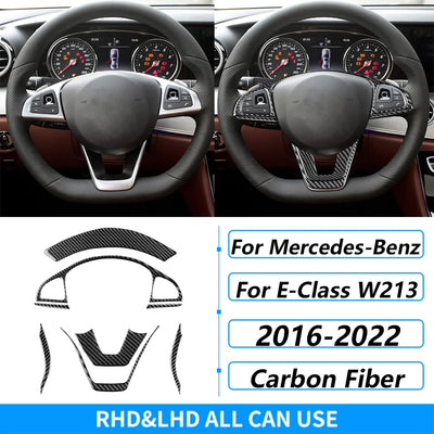 Kit Fibre Carbone Intérieur Mercedes Classe E W213 - packshot studio 3 - Becquet Voiture