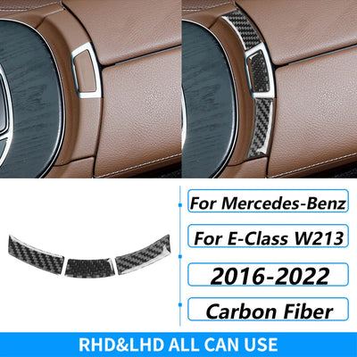 Kit Fibre Carbone Intérieur Mercedes Classe E W213 - packshot studio 5 - Becquet Voiture