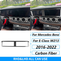 Kit Fibre Carbone Intérieur Mercedes Classe E W213 - vue arrière 2 - Becquet Voiture