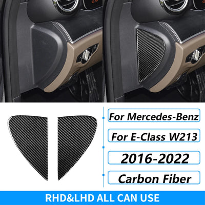 Kit Fibre Carbone Intérieur Mercedes Classe E W213 - vue arrière 6 - Becquet Voiture