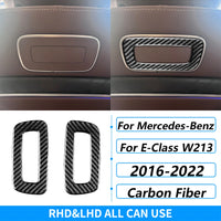 Kit Fibre Carbone Intérieur Mercedes Classe E W213 - vue de face 3 - Becquet Voiture
