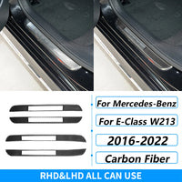 Kit Fibre Carbone Intérieur Mercedes Classe E W213 - vue de face 6 - Becquet Voiture