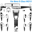 Kit Fibre Carbone Intérieur Mercedes Classe E W213