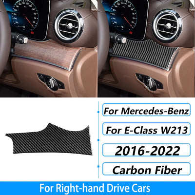 Kit Fibre Carbone Intérieur Mercedes Classe E W213 - vue de profil 2 - Becquet Voiture
