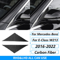 Kit Fibre Carbone Intérieur Mercedes Classe E W213 - vue de profil 3 - Becquet Voiture
