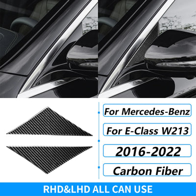 Kit Fibre Carbone Intérieur Mercedes Classe E W213 - vue de profil 3 - Becquet Voiture