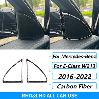 Kit Fibre Carbone Intérieur Mercedes Classe E W213 - vue de profil 4 - Becquet Voiture
