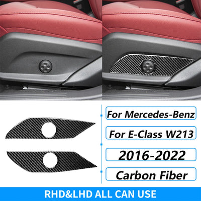 Kit Fibre Carbone Intérieur Mercedes Classe E W213 - vue de trois-quarts 2 - Becquet Voiture