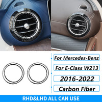 Kit Fibre Carbone Intérieur Mercedes Classe E W213 - vue de trois-quarts 3 - Becquet Voiture