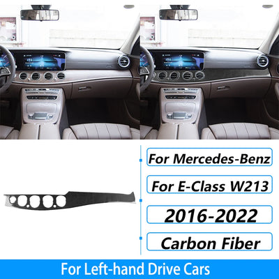 Kit Fibre Carbone Intérieur Mercedes Classe E W213 - vue de trois-quarts 4 - Becquet Voiture