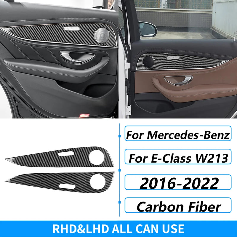 Kit Fibre Carbone Intérieur Mercedes Classe E W213 - vue rapprochée 3 - Becquet Voiture