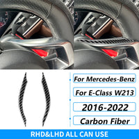 Kit Fibre Carbone Intérieur Mercedes Classe E W213 - vue rapprochée - Becquet Voiture
