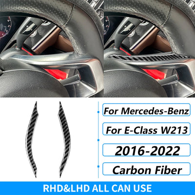 Kit Fibre Carbone Intérieur Mercedes Classe E W213 - vue rapprochée - Becquet Voiture