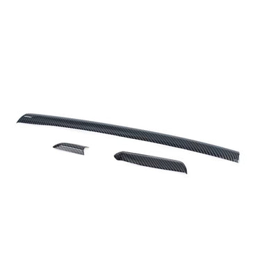 Kit garniture carbone Audi A3 8V - vue de trois-quarts - Becquet Voiture