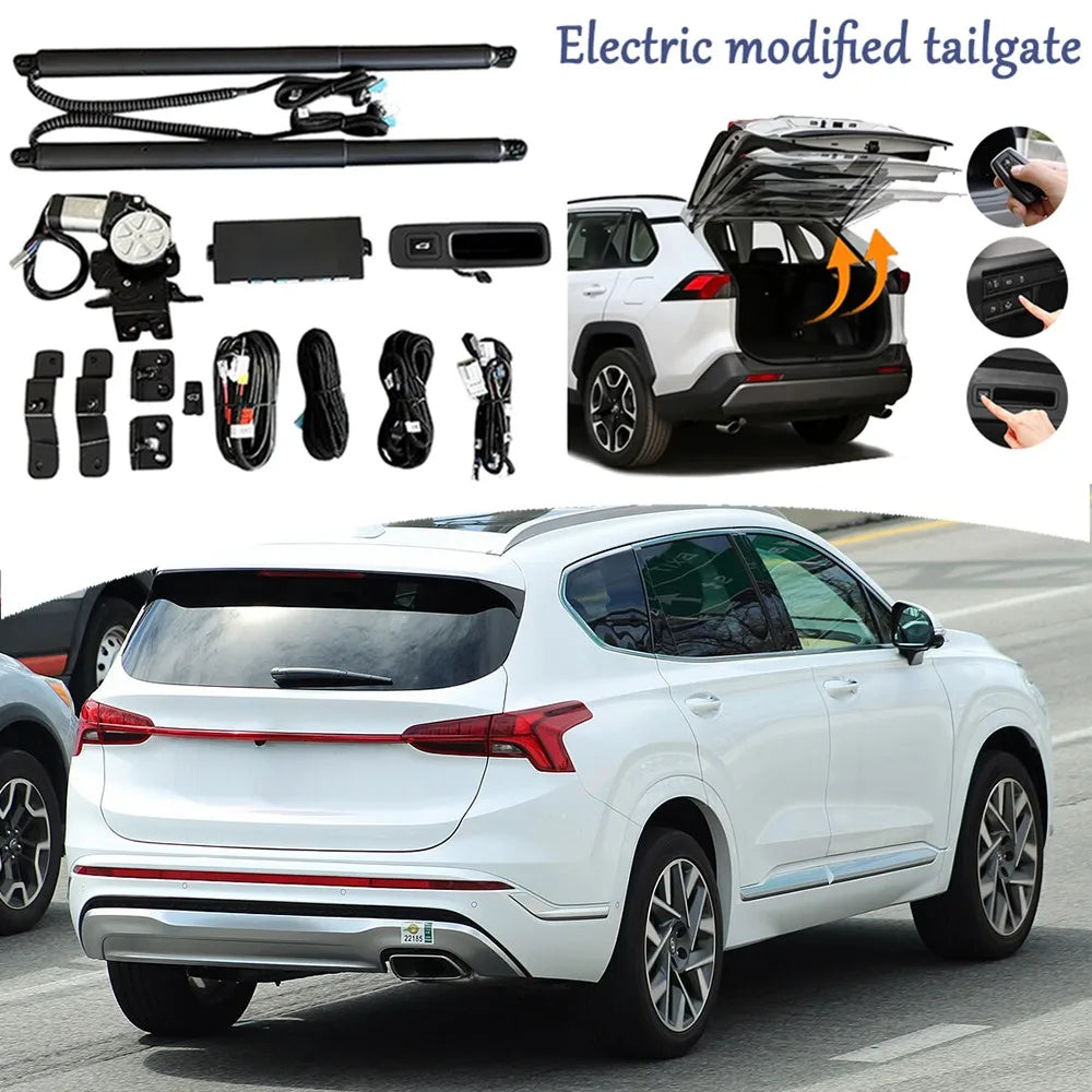 Kit Hayon Électrique Hyundai Santa Fe 2019-2023 - vue de face - Becquet Voiture