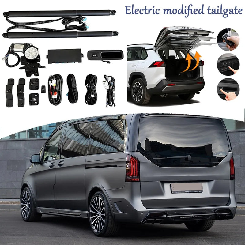 Kit Hayon Électrique Mercedes Vito W447 2016-2023 - vue de face - Becquet Voiture