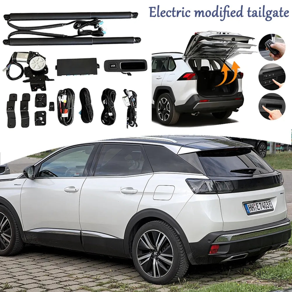 Kit Hayon Électrique Peugeot 3008 P84 2017-2023 - vue de face - Becquet Voiture