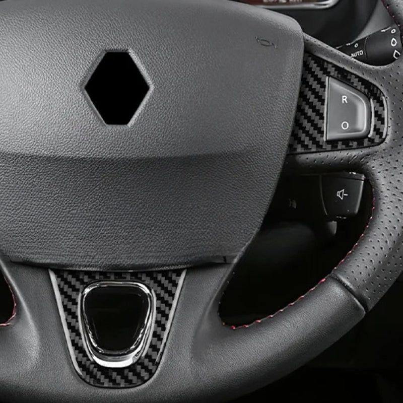 Kit Inserts Carbone Renault Megane 3 - en situation - Becquet Voiture