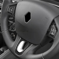 Kit Inserts Carbone Renault Megane 3 - vue de face 2 - Becquet Voiture