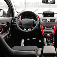 Kit Inserts Carbone Renault Megane 3 - vue de profil - Becquet Voiture