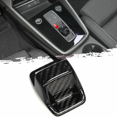 Kit Inserts Intérieur Carbone Réel Audi A3 S3 RS3 8Y - vue de dessus - Becquet Voiture