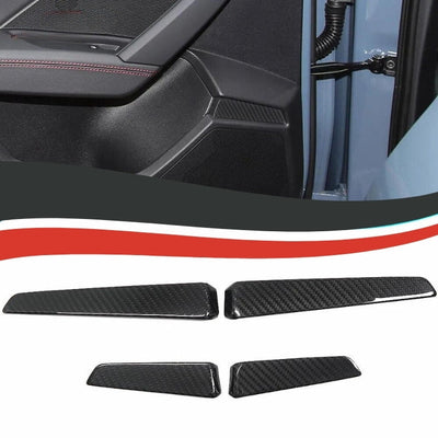 Kit Inserts Intérieur Carbone Réel Audi A3 S3 RS3 8Y - vue rapprochée - Becquet Voiture